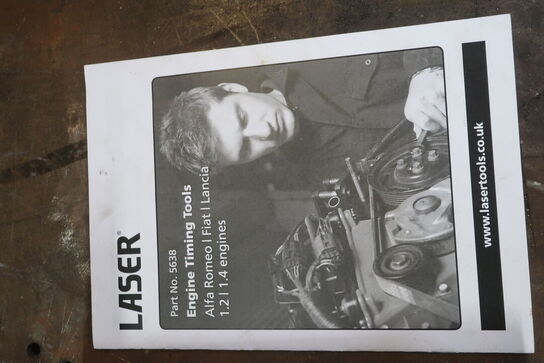 2 stk. værktøjssæt LASER