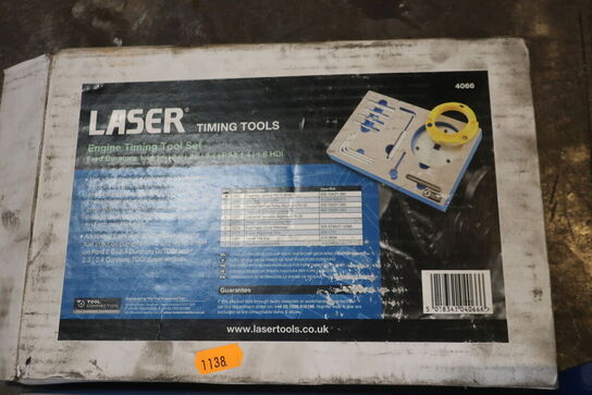 2 stk. værktøjssæt LASER