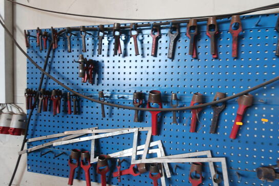 Værktøjstavle med div. Værktøj