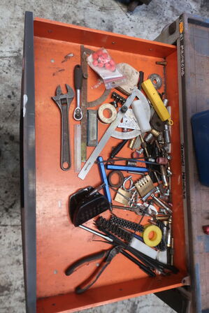 Værktøjsvogn BETA med div. Værktøj