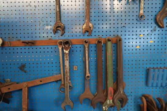 Værktøjstavle med div. værktøj