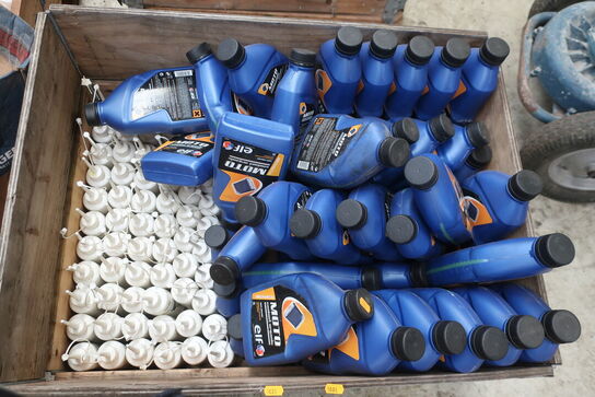 Palle med kølervæske MOTO Elf m.m.