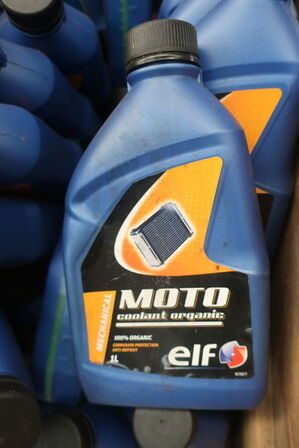 Palle med kølervæske MOTO Elf m.m.