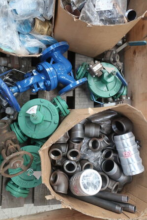 Palle med div. Varelager