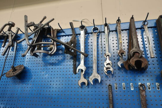 Værktøjstavle med div. værktøj