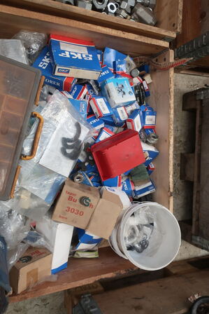 Palle med div. Varelager