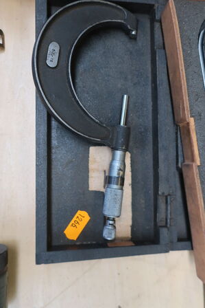 4 stk. mirkrometerskruer MITUTOYO m.fl.