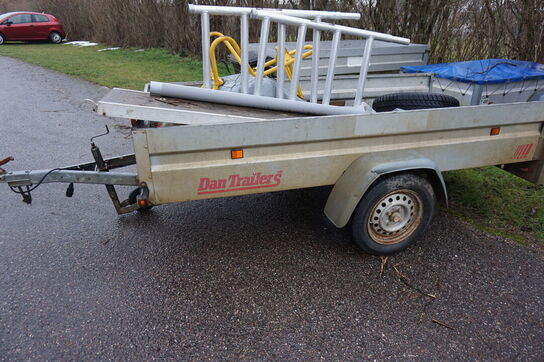 Dantrailer 752 F-1 trailer årg: 2007. 750Kg. med indhold