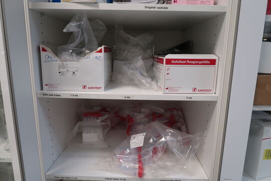 Div. Spatulas, tuber, pipetter m.m.