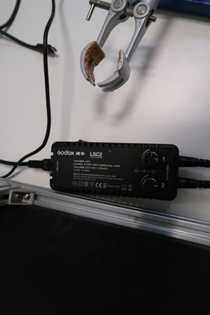 Fotoudstyr bl.a. GODOX LSC2