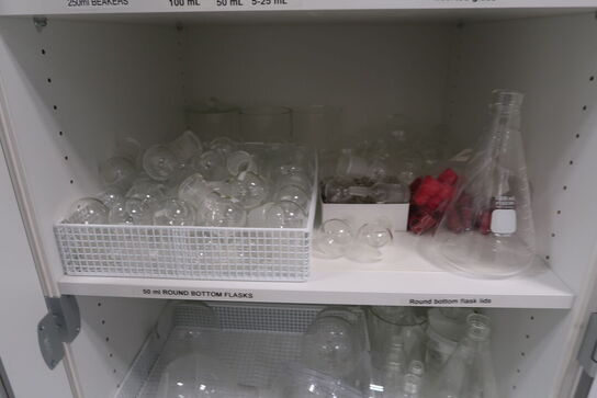 Div. Beakers, kolber, flasker m.m.