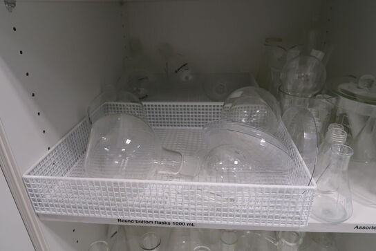 Div. Beakers, kolber, flasker m.m.