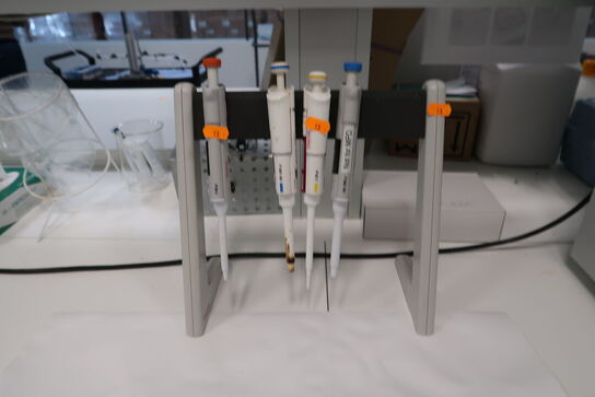 Stativ med 4 stk. pipetter THERMO SCIENTIFIC