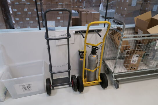 2 stk. vogne uden flasker