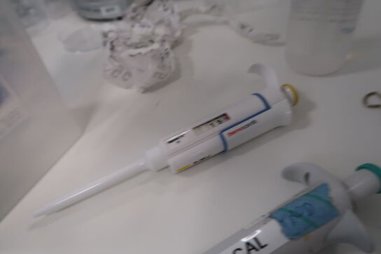 7 stk. pipetter SARTORIUS, THERMO SCIENTIFIC
