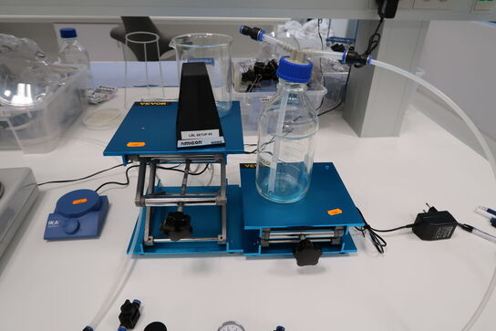 2 stk. Laboratorie saksedonkrafte VEVOR