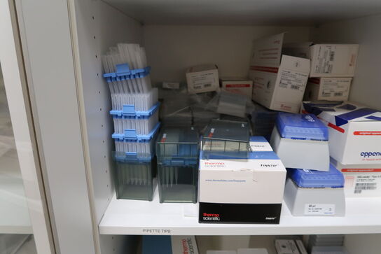 Div. Microplates, pipetter m.m.