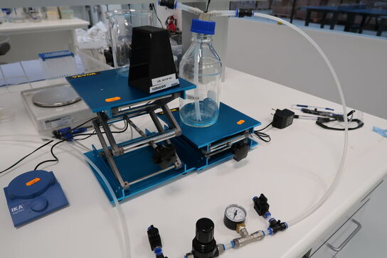 2 stk. Laboratorie saksedonkrafte VEVOR