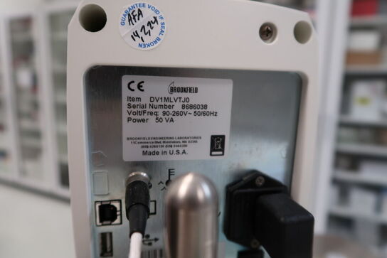 Viscometer BROOKFIELD DV1MLVTJ0