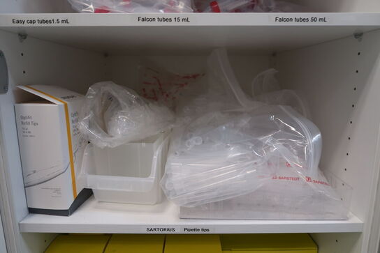 Div. Spatulas, tuber, pipetter m.m.