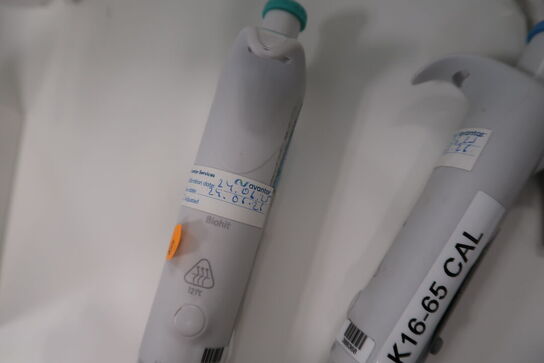 7 stk. pipetter SARTORIUS, THERMO SCIENTIFIC