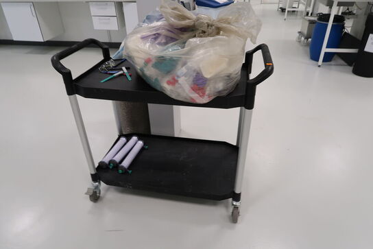 Opbevaringsvogn uden indhold