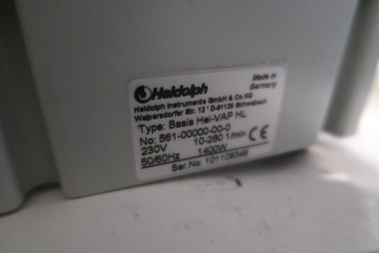 Rotary evaporator HEIDOLPH Basis Hei-VAP HL