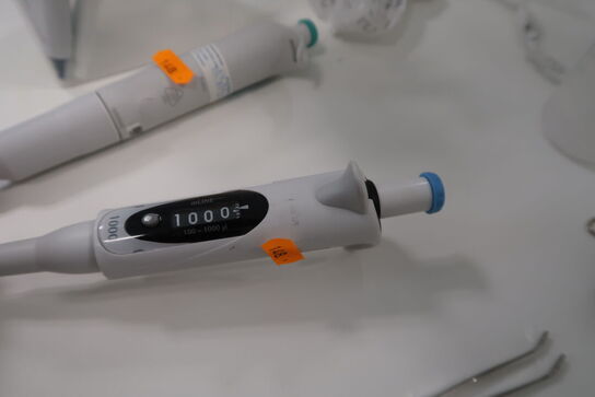 7 stk. pipetter SARTORIUS, THERMO SCIENTIFIC