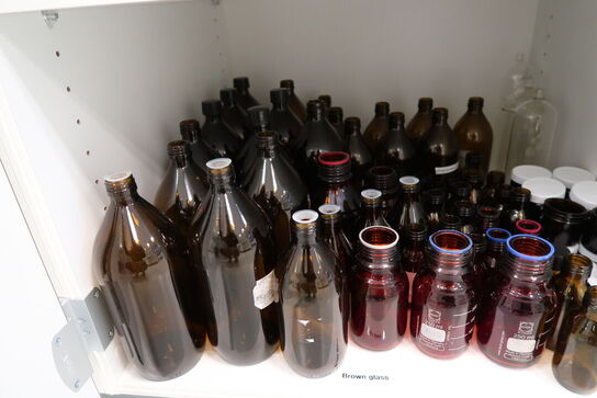 Div. Beakers, kolber, flasker m.m.