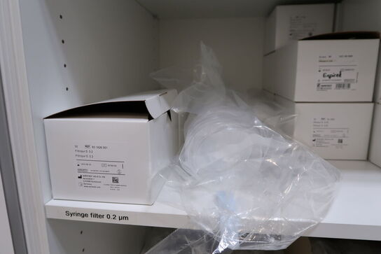 Div. Filtre, syringe filtre m.m.