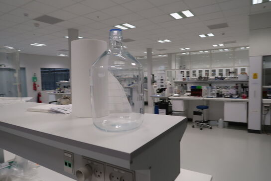 2 stk. Laboratorieglas SCHOTT DURAN 20L, 5L