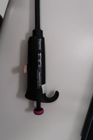 Stativ med 6 stk. pipetter THERMO SCIENTIFIC