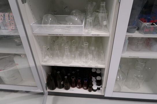 Div. Beakers, kolber, flasker m.m.