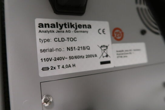 TOC Analyzer ANALYTIKJENA CLD-TOC