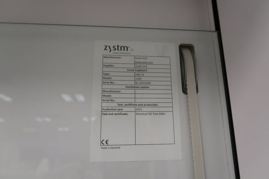 Stinskab ZYSTM ZAFE 15 uden indhold