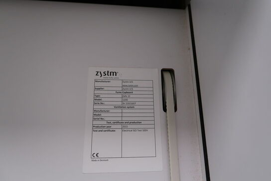 Stinskab ZYSTM ZAFE 15 uden indhold