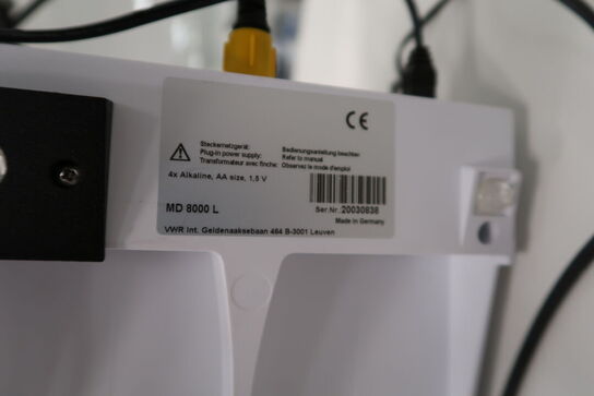 PH meter og termometer VWL MD 8000 L