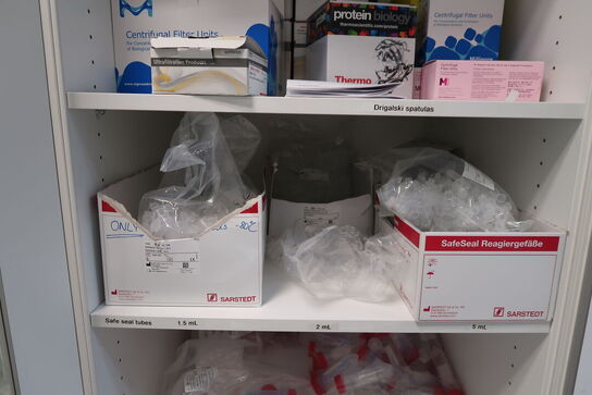 Div. Spatulas, tuber, pipetter m.m.