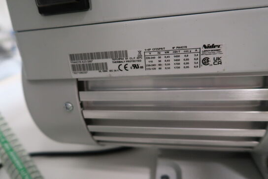 Vingevakuumpumpe EDWARDS RV3 med filter