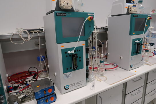 Bioreactor APPLIKON EZ-CONTROL med agitation motor APPLIKON P100E
