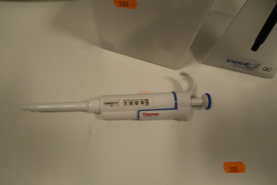 7 stk. pipetter SARTORIUS, THERMO SCIENTIFIC