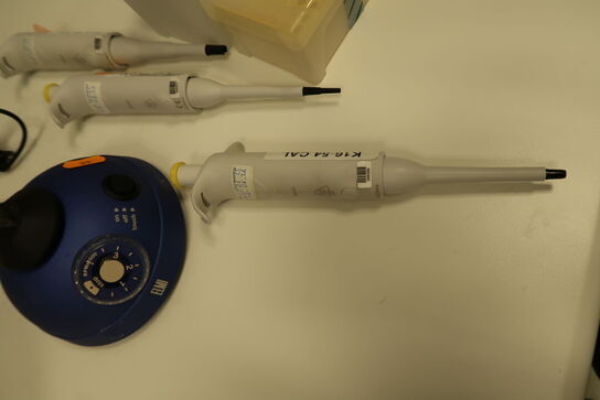 Stativ med 3 stk. pipetter THERMO SCIENTIFIC