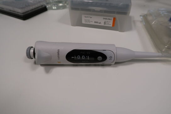 Stativ med 5 stk. pipetter THERMO SCIENTIFIC, SARTORIUS