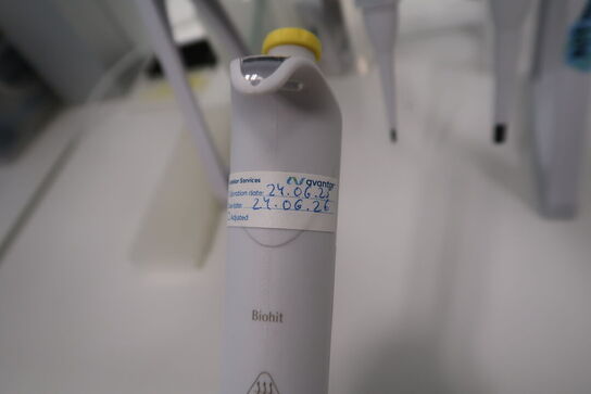 Stativ med 4 stk. pipetter SARTORIUS