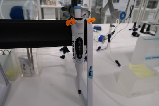 Stativ med 4 stk. pipetter SARTORIUS