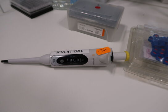 Stativ med 5 stk. pipetter THERMO SCIENTIFIC, SARTORIUS