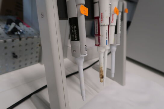 Stativ med 4 stk. pipetter THERMO SCIENTIFIC