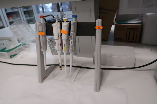 Stativ med 4 stk. pipetter THERMO SCIENTIFIC
