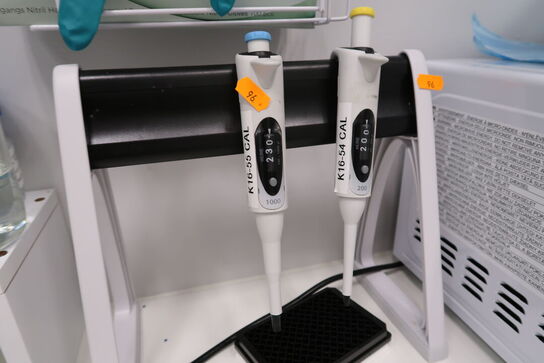 Stativ med 3 stk. pipetter THERMO SCIENTIFIC