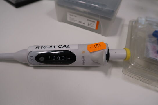 Stativ med 5 stk. pipetter THERMO SCIENTIFIC, SARTORIUS